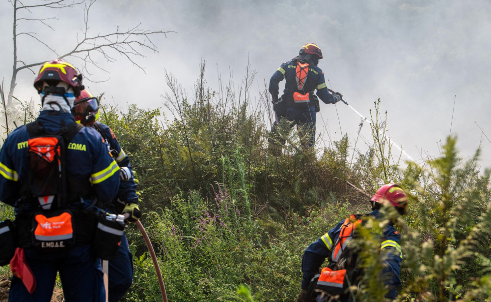 Υπό έλεγχο η φωτιά σε εργοστάσιο ανακύκλωσης στη Λέσβο - Δεν υπάρχουν ενεργές εστίες