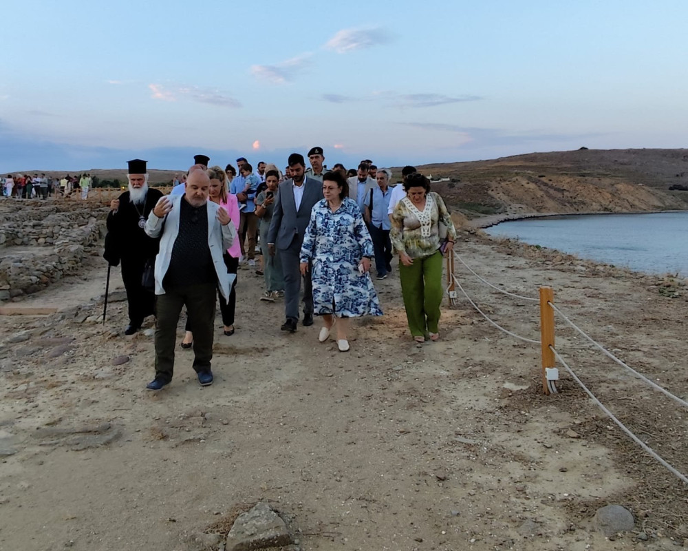 Η Μενδώνη τιμά την Ιστορία της Λήμνου - Η Πολιόχνη ξαναζεί, έρχεται Διαχρονικό Μουσείο στο Χριστοδουλίδειο Μέγαρο