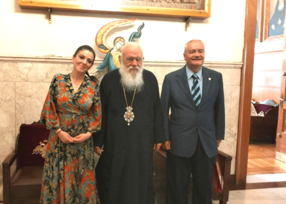 Η Εκκλησία στηρίζει την Εθελοντική Αιμοδοσία - Συνάντηση του Αρχιεπισκόπου Ιερωνύμου με την Πρόεδρο του ΕΚΕΑ