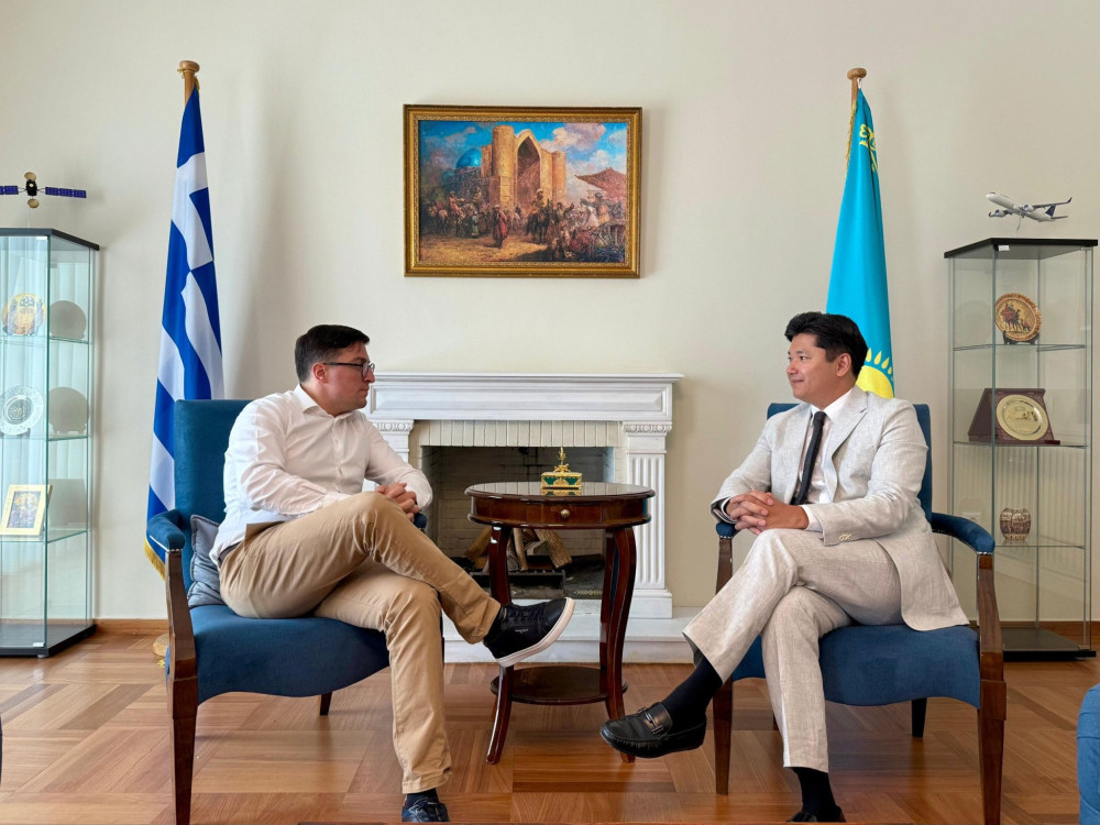 Ο πρέσβης του Καζακστάν Τιμούρ Σουλτανγκόζιν στο «Μανιφέστο»: Σημαντικός εταίρος η Ελλάδα