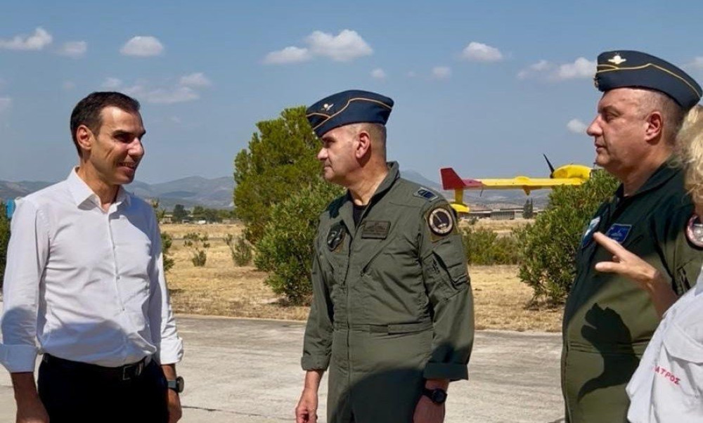 Θεμιστοκλέους: Σήμερα το ΕΚΑΒ διαθέτει τον μεγαλύτερο στόλο πτητικών μέσων που είχε ποτέ