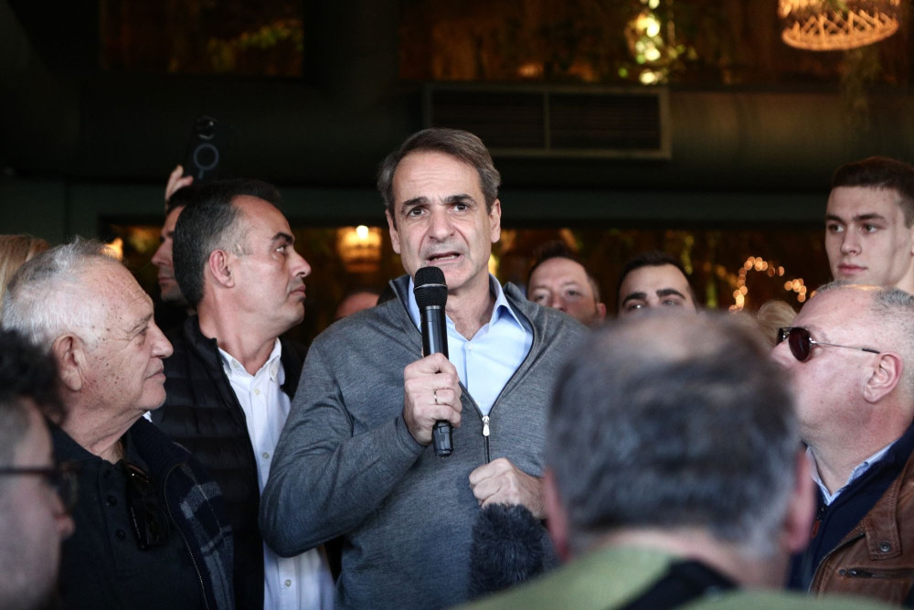 Στο Χαϊδάρι το απόγευμα ο Κυριάκος Μητσοτάκης