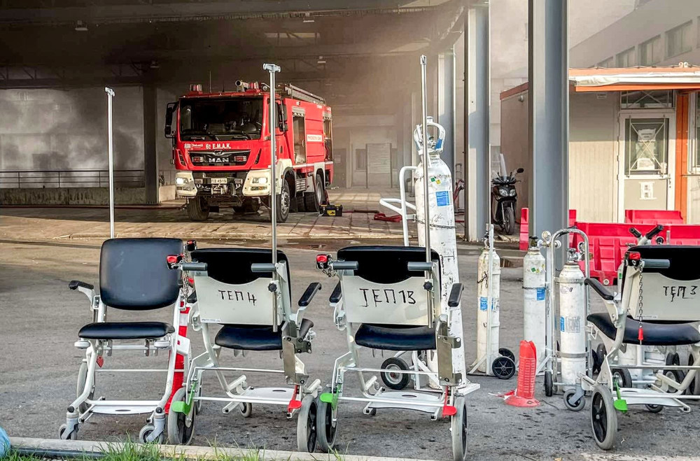 Πάτρα: επαναλειτουργεί, μετά τη φωτιά, το νοσοκομείο «Άγιος Ανδρέας»