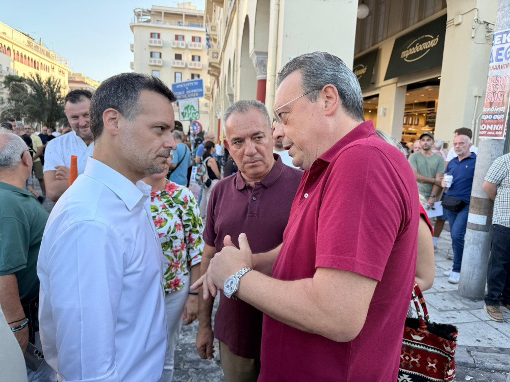 ΔΕΘ: Μαζί Φάμελλος και Δούκας στις διαδηλώσεις - μήνυμα στην ηγεσία του ΠΑΣΟΚ