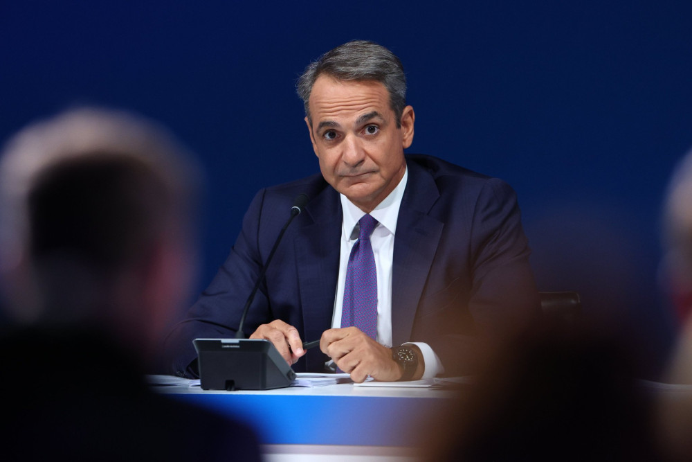 Μητσοτάκης από ΔΕΘ: Αστεία τα σενάρια περί διαδοχής μου