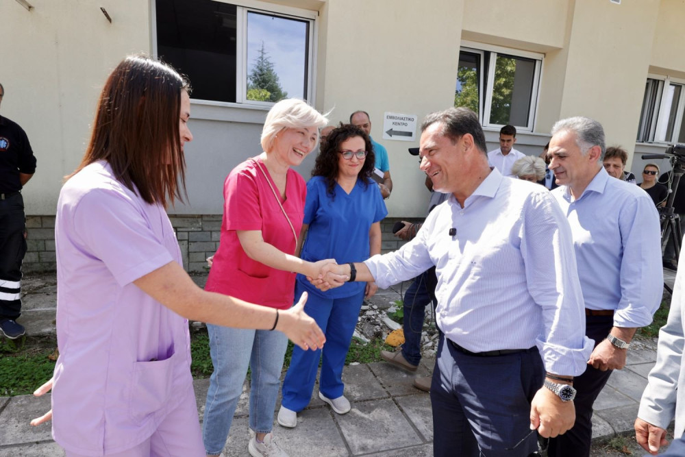 Σε Δράμα, Σέρρες, Κιλκίς περιόδευσε ο Άδωνις Γεωργιάδης