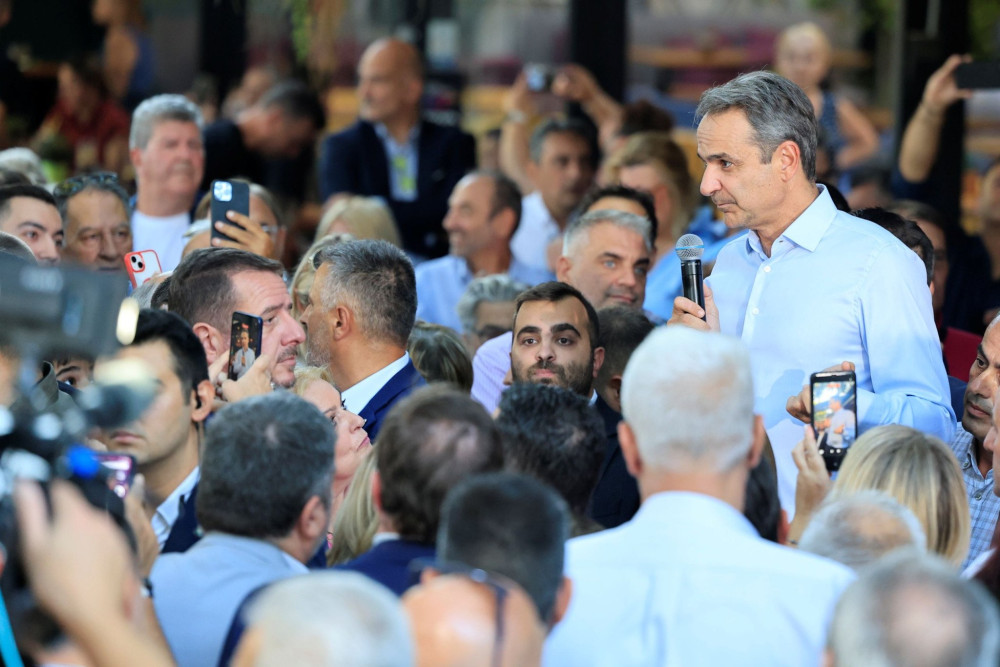 Μητσοτάκης στο Χαϊδάρι: Ραντεβού στις κάλπες στις εκλογές του 2027 (photos)