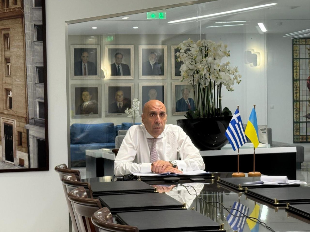 Γιάννης Μπρατάκος: Το ΕΒΕΑ ενισχύει τις οικονομικές συνεργασίες με την Ουκρανία