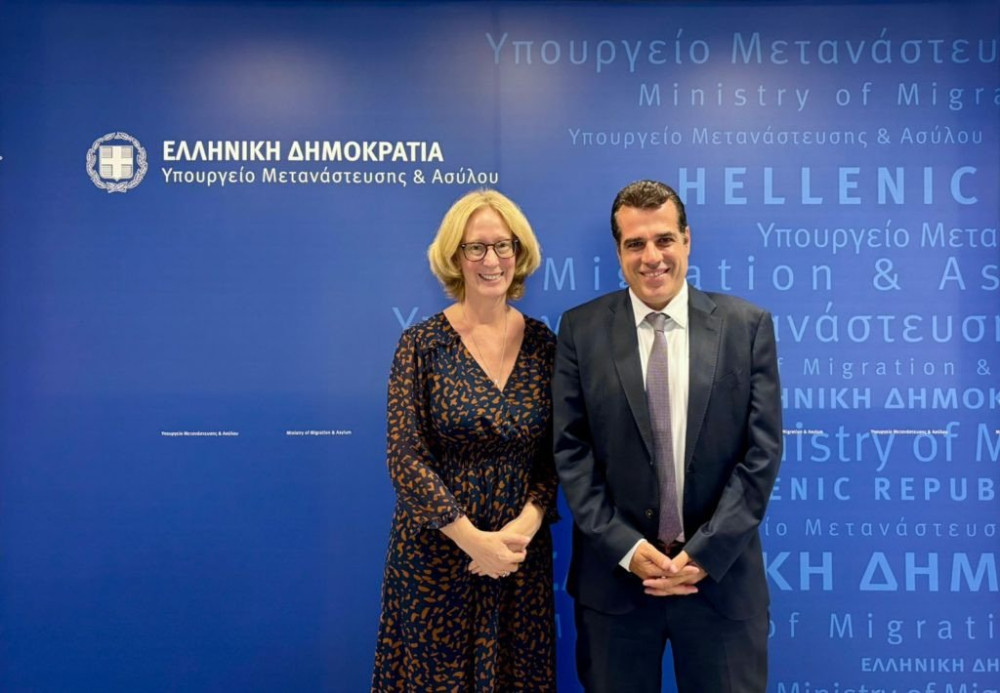 Συνάντηση Πλεύρη με την πρέσβη της Αυστρίας, Γκέρντα Βογκλ