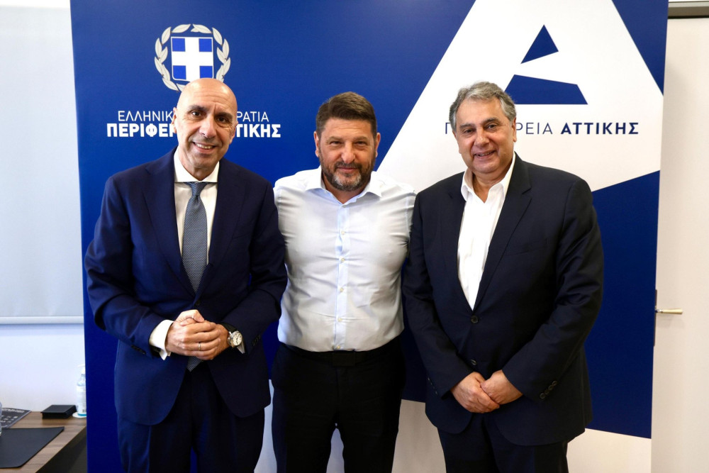 Συνάντηση Χαρδαλιά-Μπρατάκου-Κορκίδη για την ενίσχυση της παραγωγικής βάσης της Αττικής