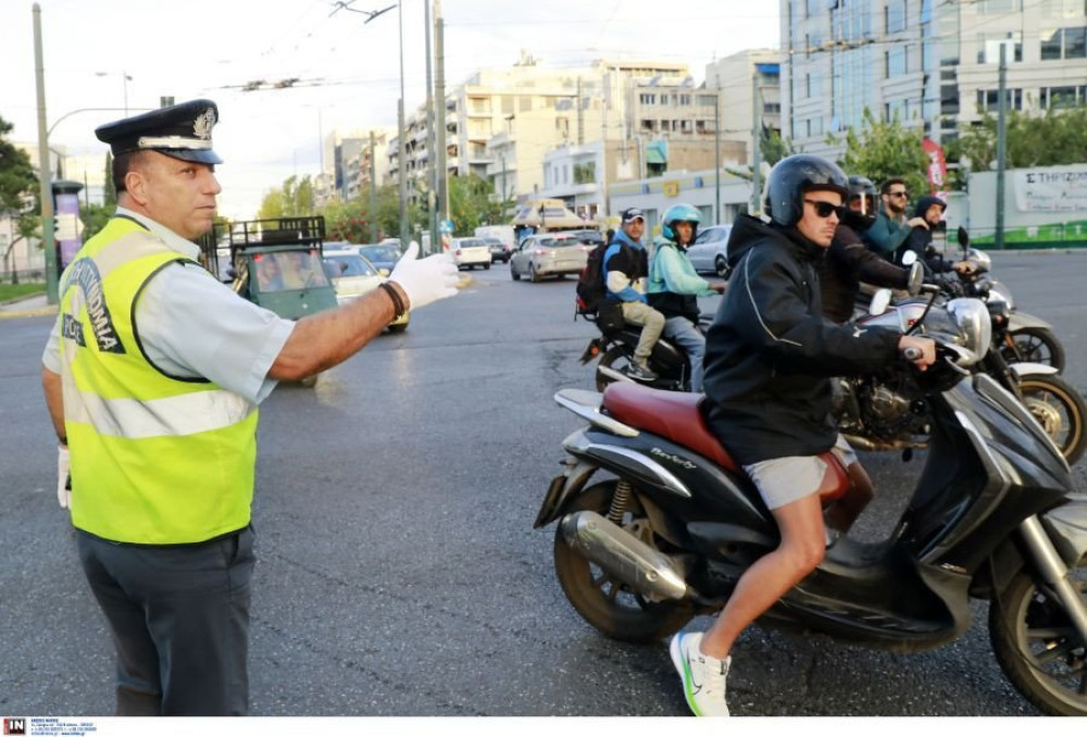 28.531 οδηγοί χωρίς κράνος σε 11 εβδομάδες - Στην κορυφή των παραβάσεων η Αττική