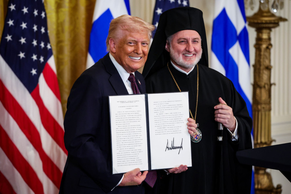 Ευχαριστίες του Αρχιεπισκόπου Ελπιδοφόρου σε Τραμπ για την Θεολογική Σχολή Χάλκης
