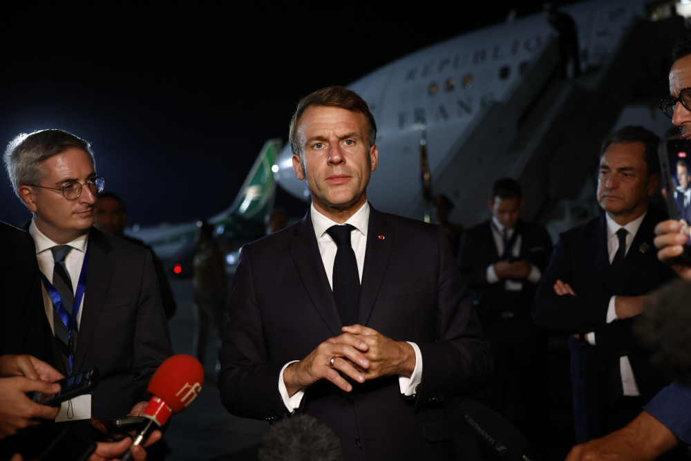 Μακρόν: Η Χαμάς παραμένει απειλή
