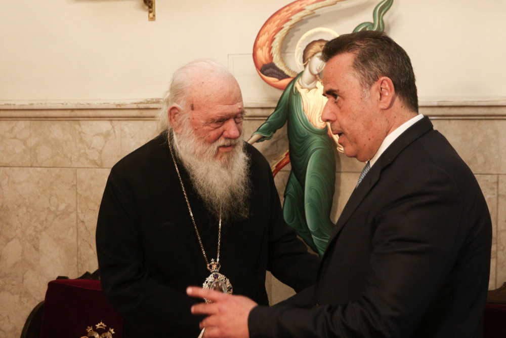 Συνάντηση Παπασταύρου με Ιερώνυμο: Σπουδαίο το έργο του