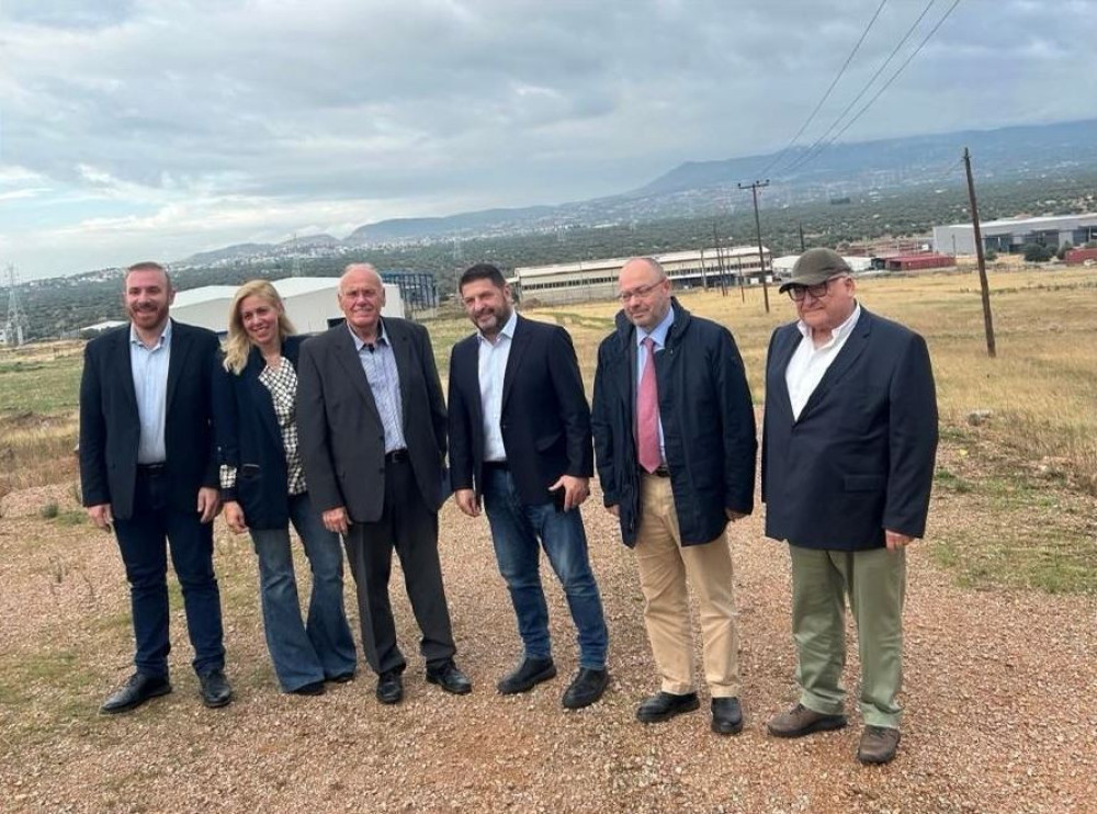 Επίσκεψη Χαρδαλιά στα Βιομηχανικά Πάρκα της Δυτικής Αττικής