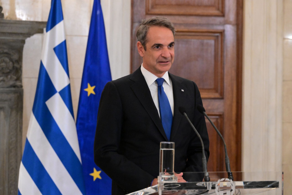 Ο Κυριάκος Μητσοτάκης έφτασε στο Σαρμ ελ-Σέιχ για τη σύνοδο για τη Γάζα