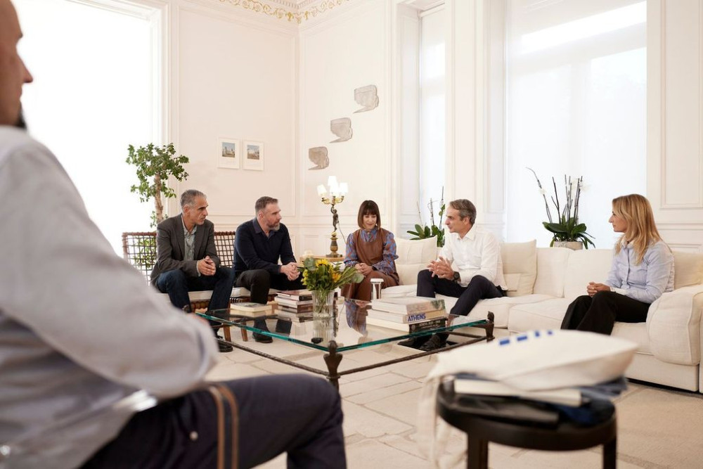 Μητσοτάκης:  συναντήθηκε με μαραθωνοδρόμους - Η διά βίου άθληση είναι στάση ζωής (video-photos)