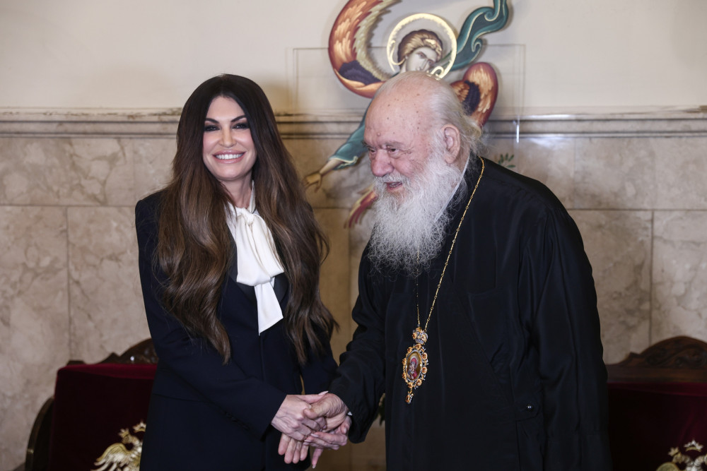 Κίμπερλι Γκιλφόιλ: Συνάντηση με τον Ιερώνυμο - «Τιμή και ευλογία»