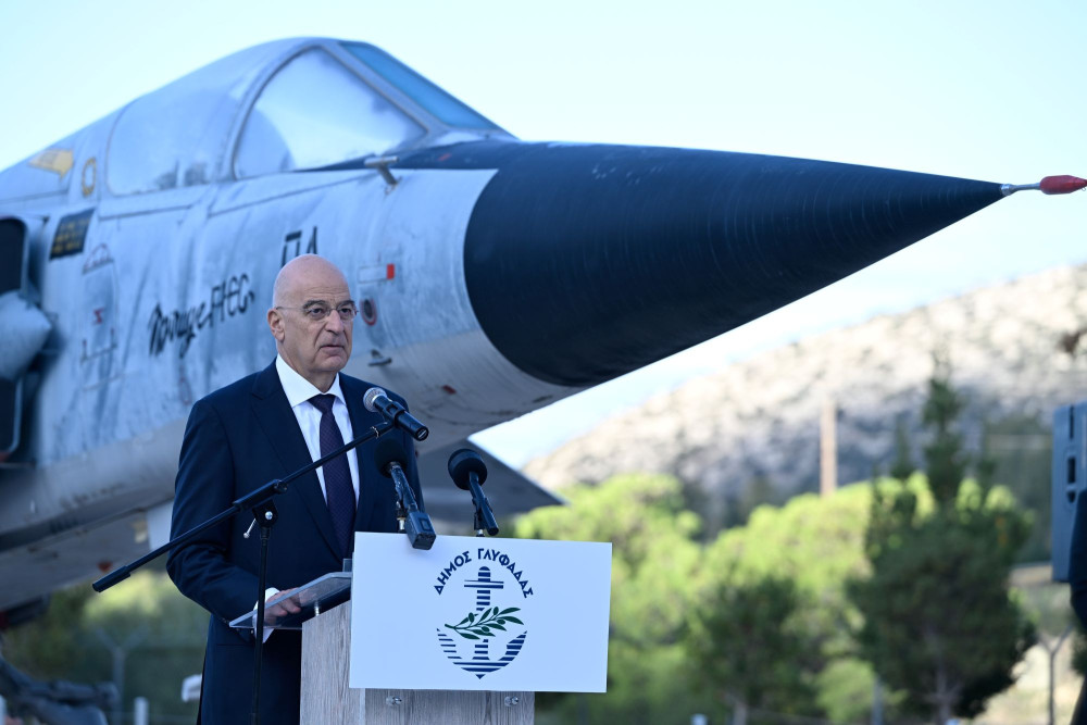 Νίκος Δένδιας: Τα F35 αποτελούν πολλαπλασιαστή ισχύος των Ενόπλων Δυνάμεων