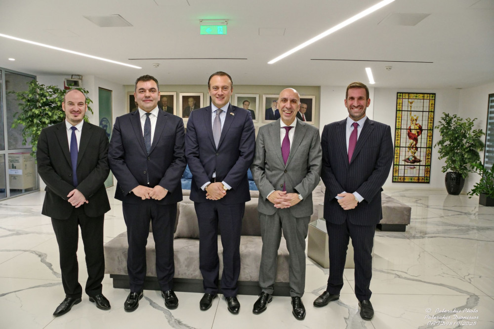 Μπρατάκος: Νέες προοπτικές συνεργασίας Ελλάδας-Γεωργίας στη Μαύρη Θάλασσα