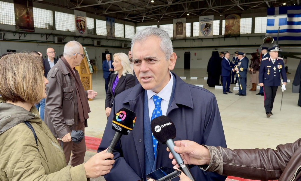 Χαρακόπουλος: «Τα ελληνικά φτερά, ασπίδα προστασίας έναντι κάθε επιβουλής»