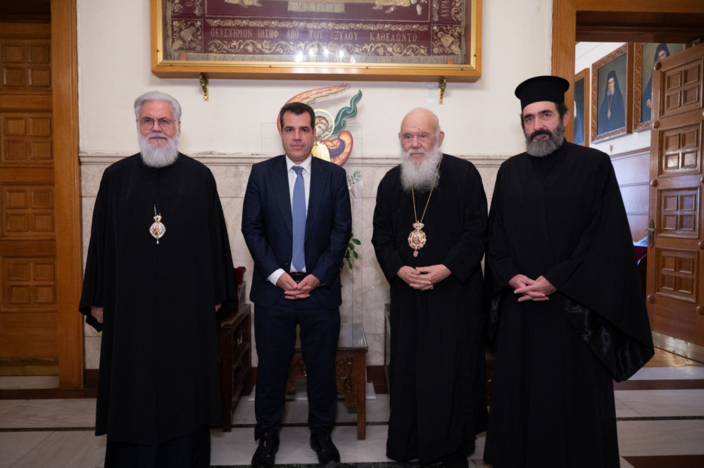 Ιερώνυμος-Πλεύρης: ενίσχυση συνεργασίας Κράτους-Εκκλησίας για στήριξη των ευάλωτων ομάδων (photos)