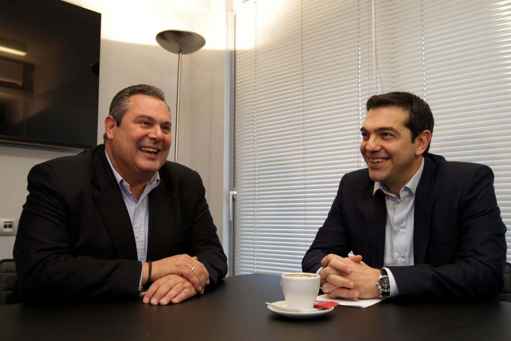 O «Βελουχιώτης» Τσίπρας και ο «Ζέρβας» Καμμένος: παρά τρίχα δεν ανατίναξαν τη χώρα