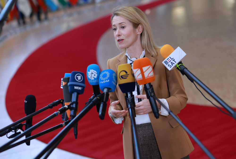 Κάγια Κάλας: Η Ρωσία δεν θέλει ειρήνη - Πρέπει να κάνουμε πιο δυνατή την Ουκρανία