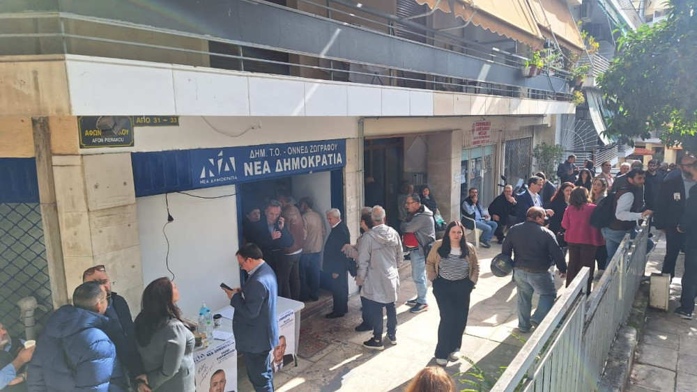 Μαζική συμμετοχή και ομαλή ροή στις εσωκομματικές εκλογές της Νέας Δημοκρατίας (photos)