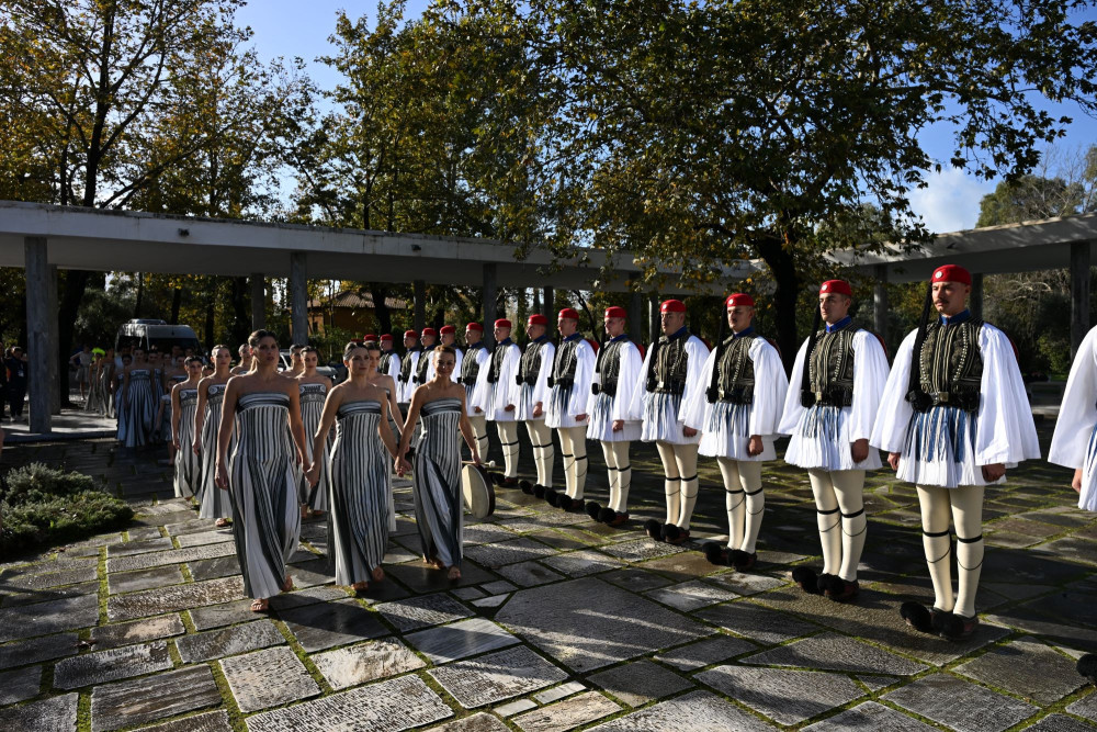 Ξεκίνησε το ταξίδι της Ολυμπιακής Φλόγας από την Αρχαία Ολυμπία για την Ιταλία