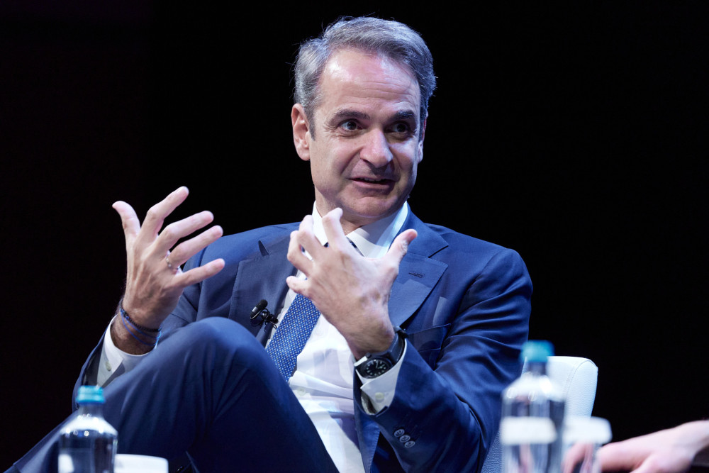 Ο Κυριάκος Μητσοτάκης στην παρουσίαση της ελληνικής λίστας «Forbes 30 Under 30» 2026