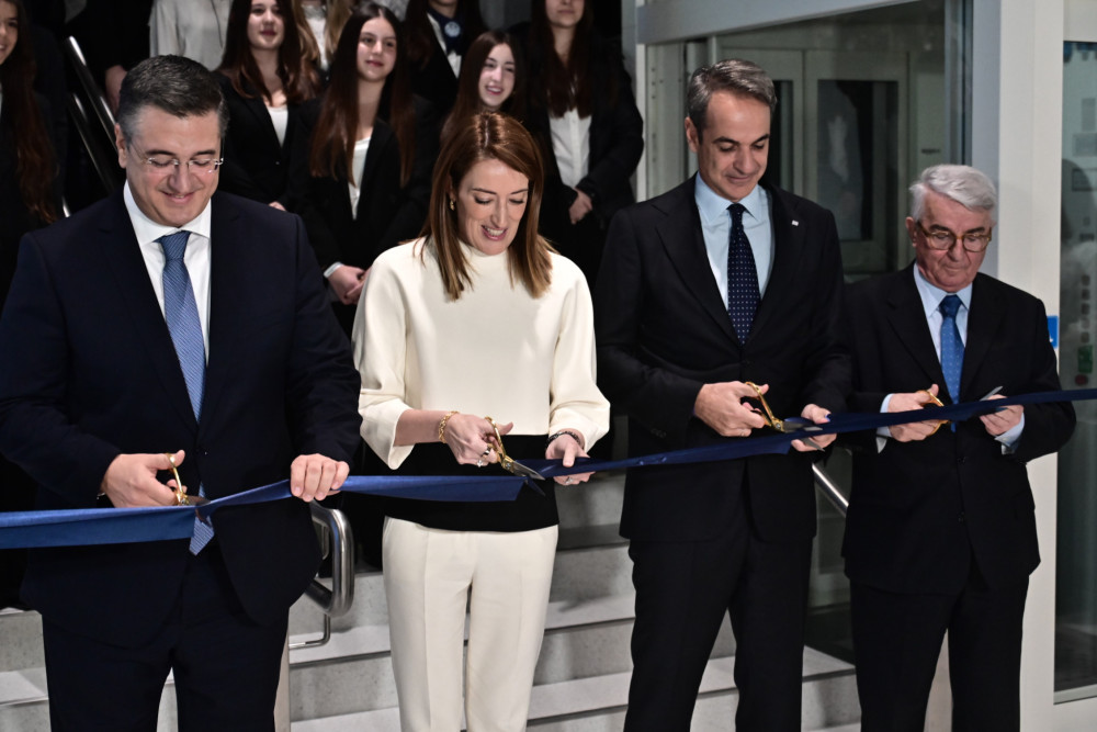 Εγκαίνια Europa Experience - Μητσοτάκης: Είμαστε ισχυρότεροι όταν είμαστε ενωμένοι - Υπερήφανη για την Ελλάδα η Μέτσολα (photos)