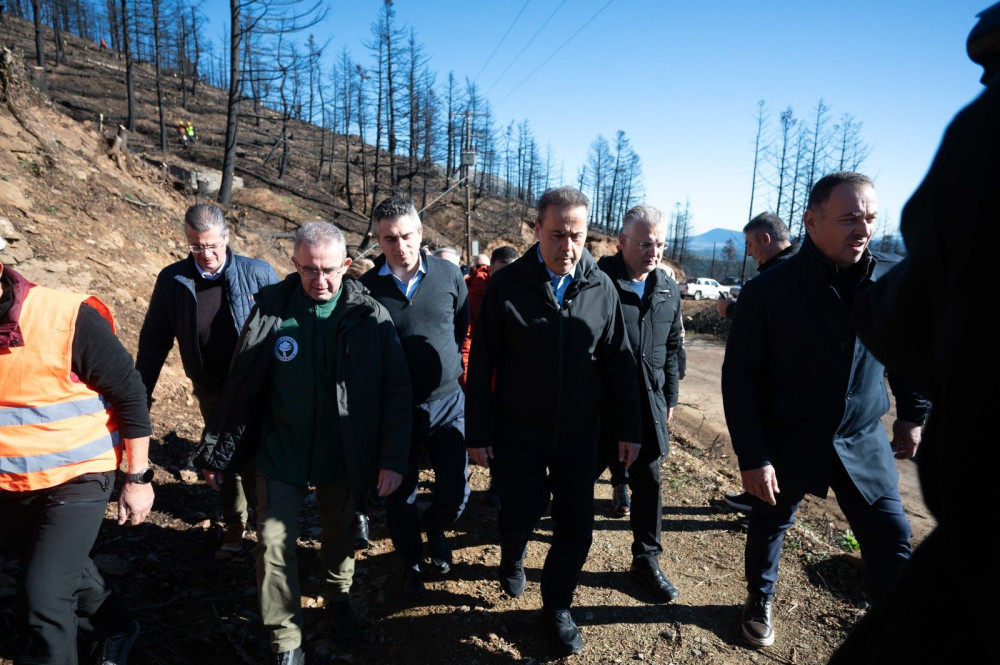 Στον Φενεό Κορινθίας ο Παπασταύρου: Τα αντιπλημμυρικά έργα ολοκληρώθηκαν σε χρόνο-ρεκόρ (photos)