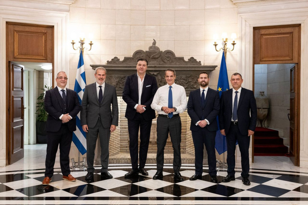 Συνάντηση Μητσοτάκη με Μποντίρογκα για το Final 4 της Αθήνας (photos)