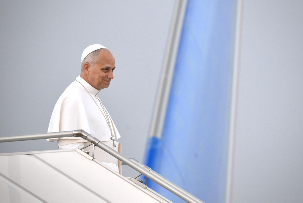 Έφθασε στον Λίβανο ο Πάπας Λέων ΙΔ - Θα παραμείνει για 48 ώρες