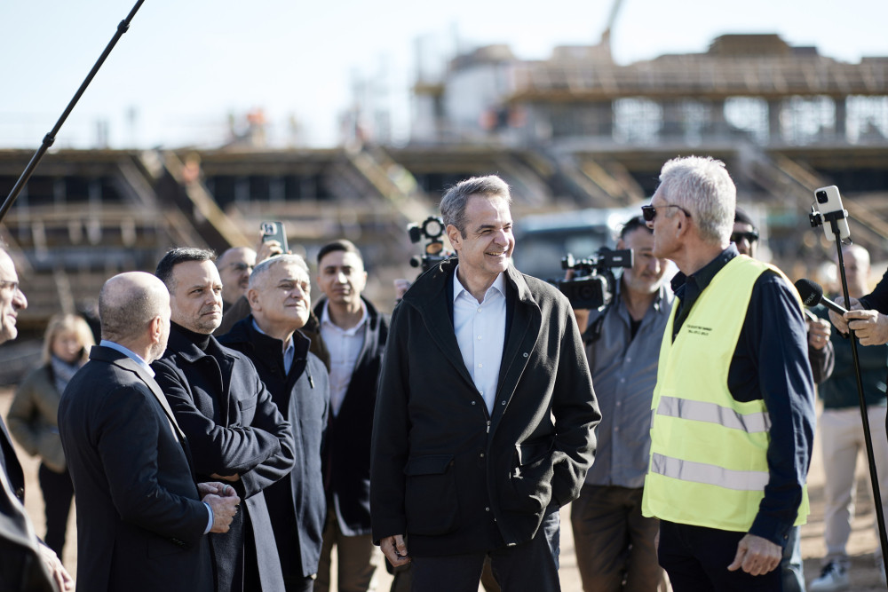 Αυτοψία Μητσοτάκη στον Βοτανικό - «Ένα γήπεδο που αξίζει ο Παναθηναϊκός» (video)