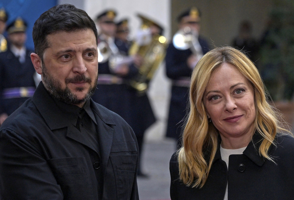 Μελόνι και Ζελένσκι συζητούν για ειρήνη, ασφάλεια και ανοικοδόμηση της Ουκρανίας