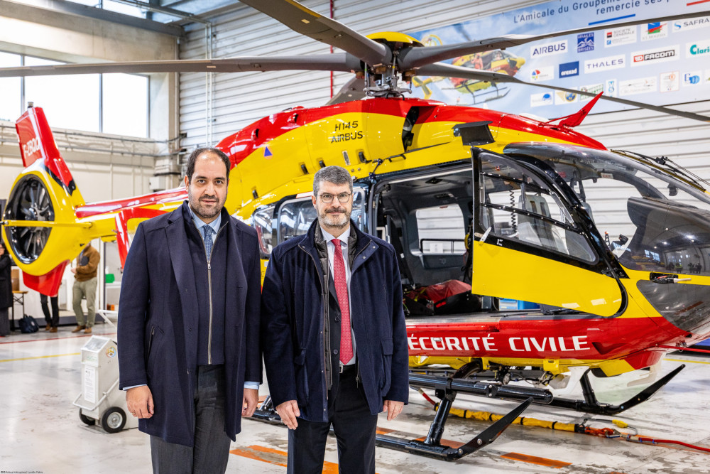 Γιάννης Κεφαλογιάννης στην Airbus στη Γαλλία: Το 2026 οι πρώτες παραδόσεις πυροσβεστικών ελικοπτέρων (photos)