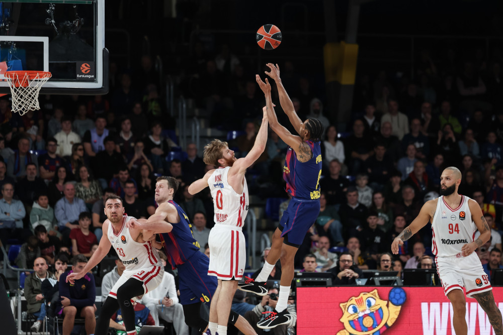 EuroLeague: Ο Ολυμπιακός «λύγισε» στη Βαρκελώνη - Η Μπαρτσελόνα επιβλήθηκε με 98-85