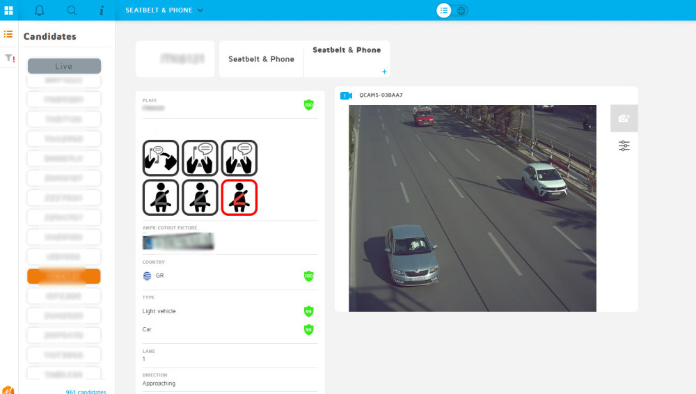 «Έπιασαν δουλειά» οι 8 κάμερες που λειτουργούν πιλοτικά - Περισσότερες από 1.000 παραβάσεις σε 4 ημέρες
