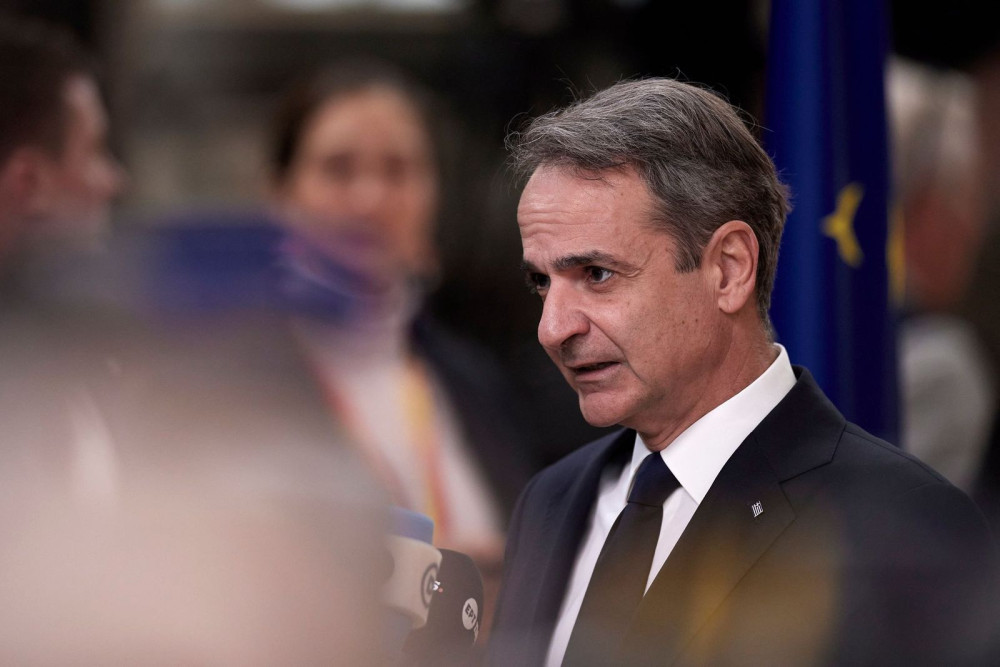 Κυριάκος Μητσοτάκης από Βρυξέλλες: Η καρδιά της Ελλάδας χτυπά στο ναυπηγείο του Λοριάν - Υψώνεται η σημαία στη φρεγάτα «Κίμων» (video)