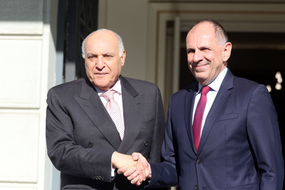 Γιώργος Γεραπετρίτης με ΥΠΕΞ Αλγερίας: Ενώνουμε τις φωνές μας στη βάση του Διεθνούς Δικαίου