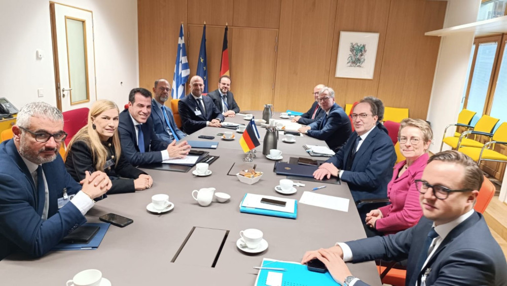 Θάνος Πλεύρης: Για την ευρωπαϊκή πολιτική μετανάστευσης συζήτησε με ομολόγους του στις Βρυξέλλες