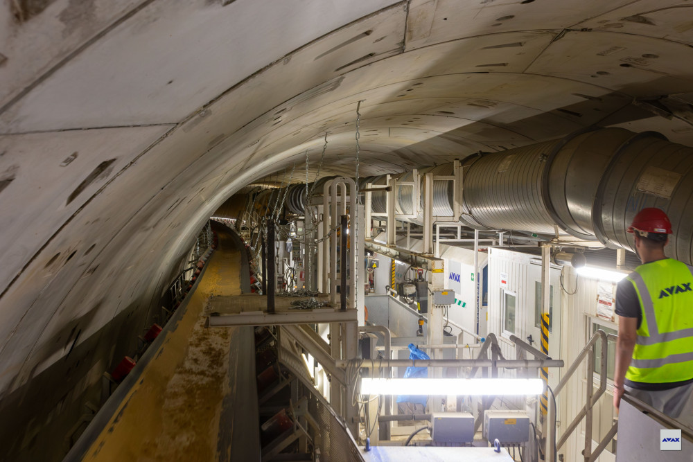 ΑΒΑΞ - Μετρό Γραμμή 4: έτοιμο το 90% της σήραγγας από την Κατεχάκη προς Ευαγγελισμό