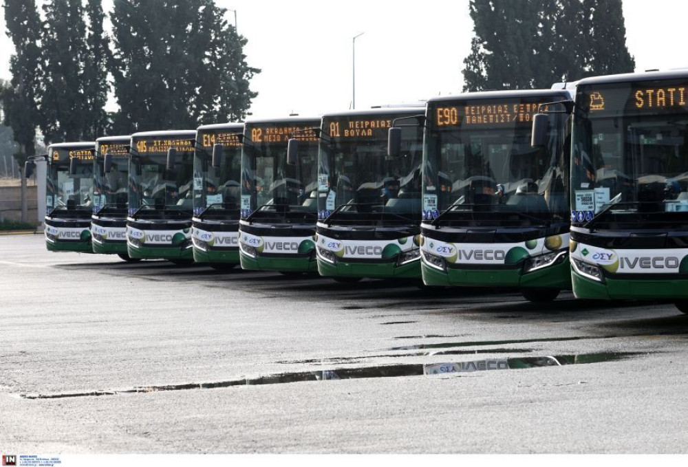 Λεωφορεία: στάση εργασίας στις 17/12 των εργαζομένων στον ΟΑΣΑ