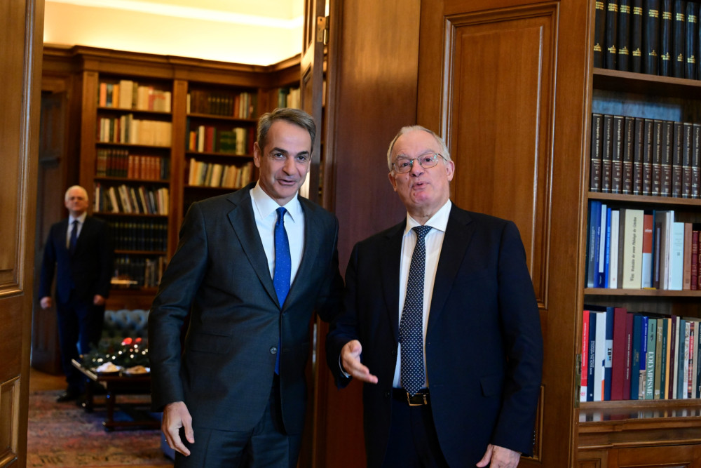 Κυριάκος Μητσοτάκης σε Τασούλα για τους αγρότες: Είμαι αισιόδοξος πως μέσα στις επόμενες ημέρες θα έχουμε εκτόνωση της κατάστασης (video)