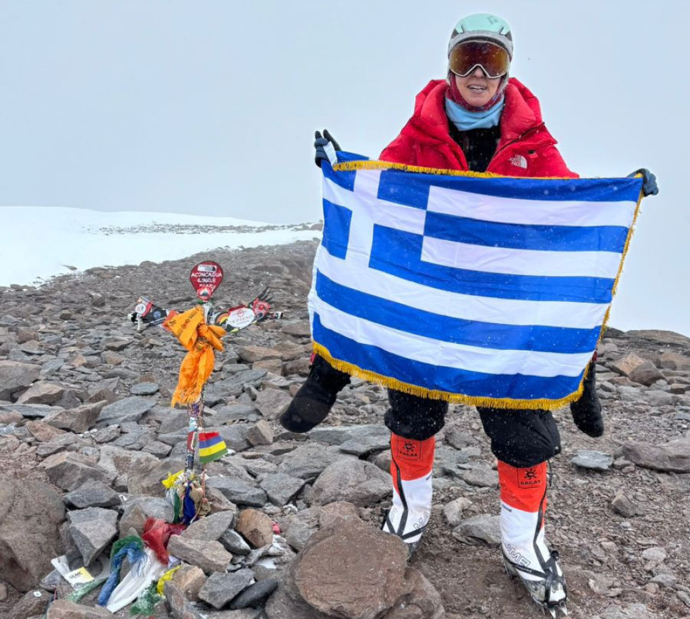 Η Κική Τσακαλδήμη τα κατάφερε: κατέκτησε την κορυφή του Ακονκάγκουα - Το θερμό ευχαριστώ στον Γρηγόρη Δημητριάδη