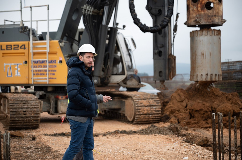 Σε εξέλιξη η αποκατάσταση της σιδηροδρομικής γραμμής Αθήνας-Θεσσαλονίκης μετά τον «Daniel» (photos)