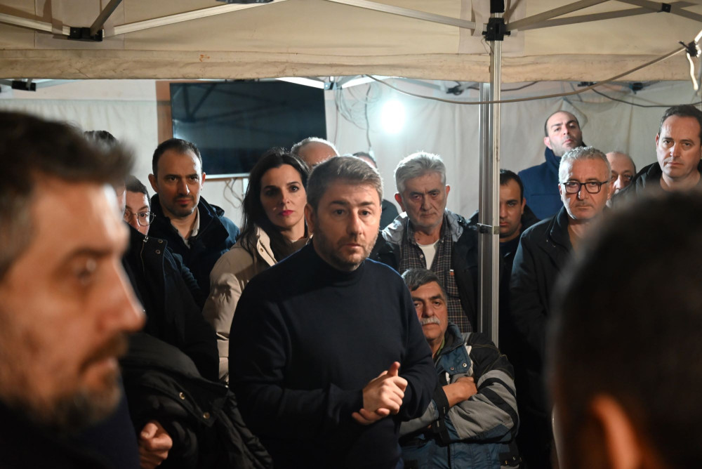 Ο Ανδρουλάκης στα μπλόκα με… ζιβάγκο