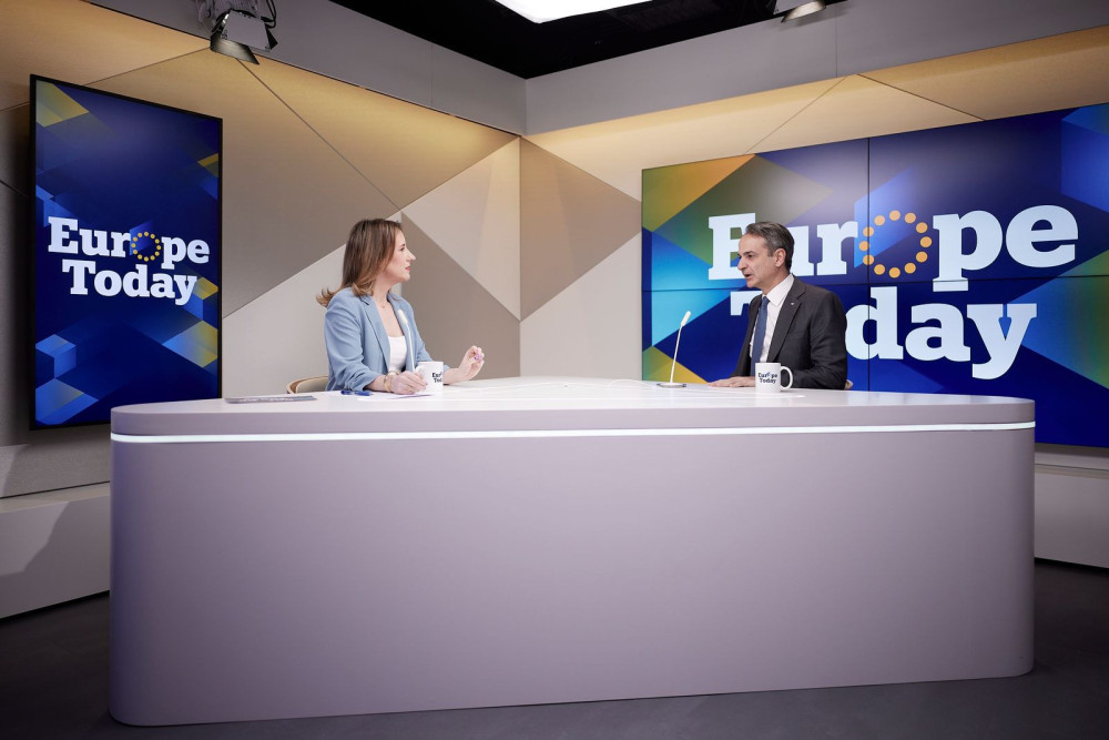 Κυριάκος Μητσοτάκης στο Euronews: Η διατλαντική σχέση γίνεται όλο και πιο περίπλοκη - Καλά τα σχόλια Τραμπ για αποκλιμάκωση